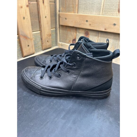 Chuck Taylor All Star Sloane Monochrome 'Triple Black Sneakers Womens size 8 - Picture 6 of 9